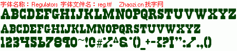 查看字体及作者详细介绍