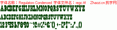 查看字体及作者详细介绍