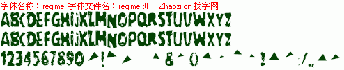 查看字体及作者详细介绍