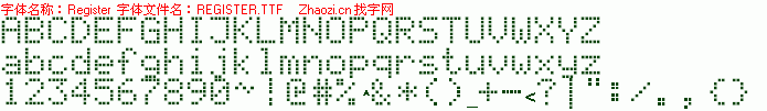 查看字体及作者详细介绍