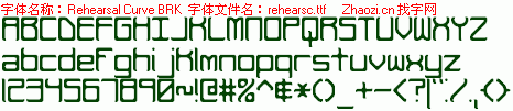 查看字体及作者详细介绍