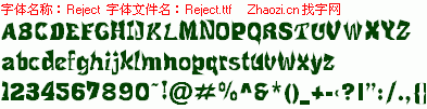 查看字体及作者详细介绍