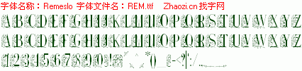 查看字体及作者详细介绍