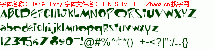查看字体及作者详细介绍