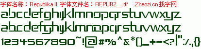 查看字体及作者详细介绍