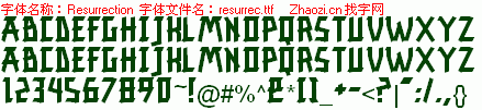 查看字体及作者详细介绍