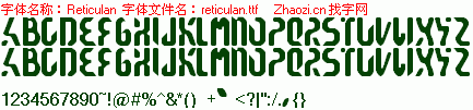 查看字体及作者详细介绍