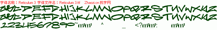 查看字体及作者详细介绍
