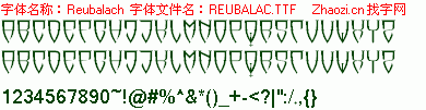 查看字体及作者详细介绍