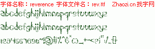 查看字体及作者详细介绍