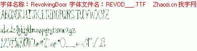查看字体及作者详细介绍