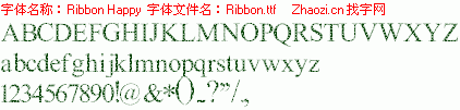 查看字体及作者详细介绍