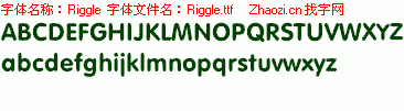 查看字体及作者详细介绍