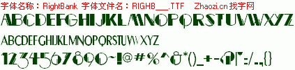 查看字体及作者详细介绍