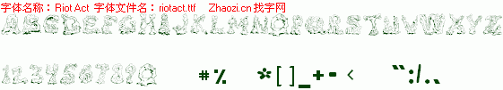 查看字体及作者详细介绍
