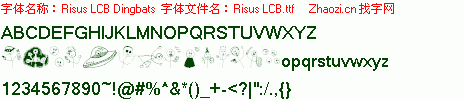 查看字体及作者详细介绍