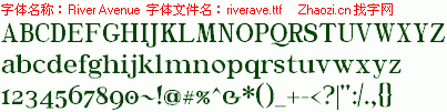 查看字体及作者详细介绍