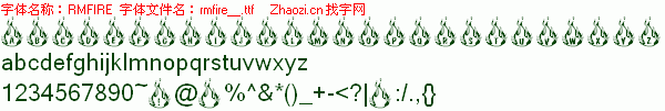 查看字体及作者详细介绍