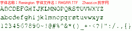 查看字体及作者详细介绍