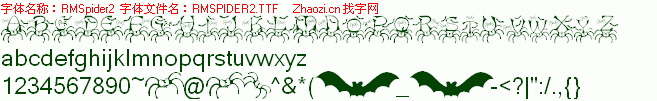 查看字体及作者详细介绍