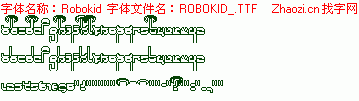 查看字体及作者详细介绍