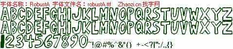 查看字体及作者详细介绍