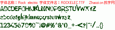 查看字体及作者详细介绍