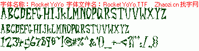 查看字体及作者详细介绍