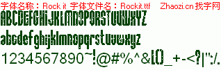 查看字体及作者详细介绍