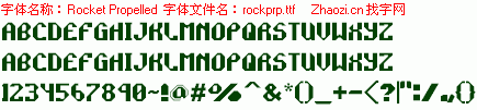 查看字体及作者详细介绍