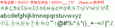 查看字体及作者详细介绍