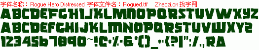 查看字体及作者详细介绍