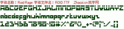 查看字体及作者详细介绍