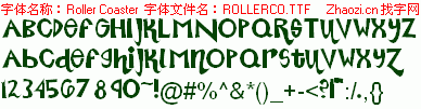 查看字体及作者详细介绍
