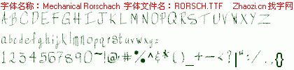查看字体及作者详细介绍