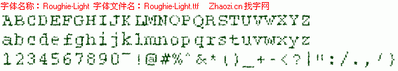 查看字体及作者详细介绍