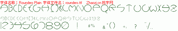 查看字体及作者详细介绍