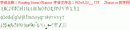 查看字体及作者详细介绍