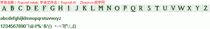 查看字体及作者详细介绍