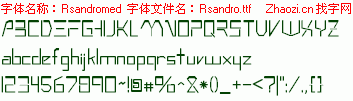 查看字体及作者详细介绍