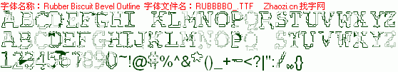 查看字体及作者详细介绍