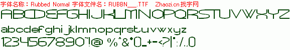 查看字体及作者详细介绍