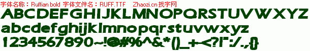 查看字体及作者详细介绍