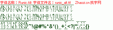 查看字体及作者详细介绍