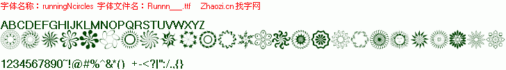 查看字体及作者详细介绍