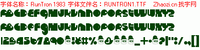 查看字体及作者详细介绍