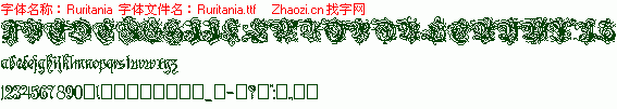 查看字体及作者详细介绍