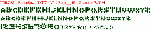 查看字体及作者详细介绍
