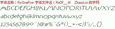 查看字体及作者详细介绍