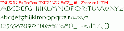 查看字体及作者详细介绍